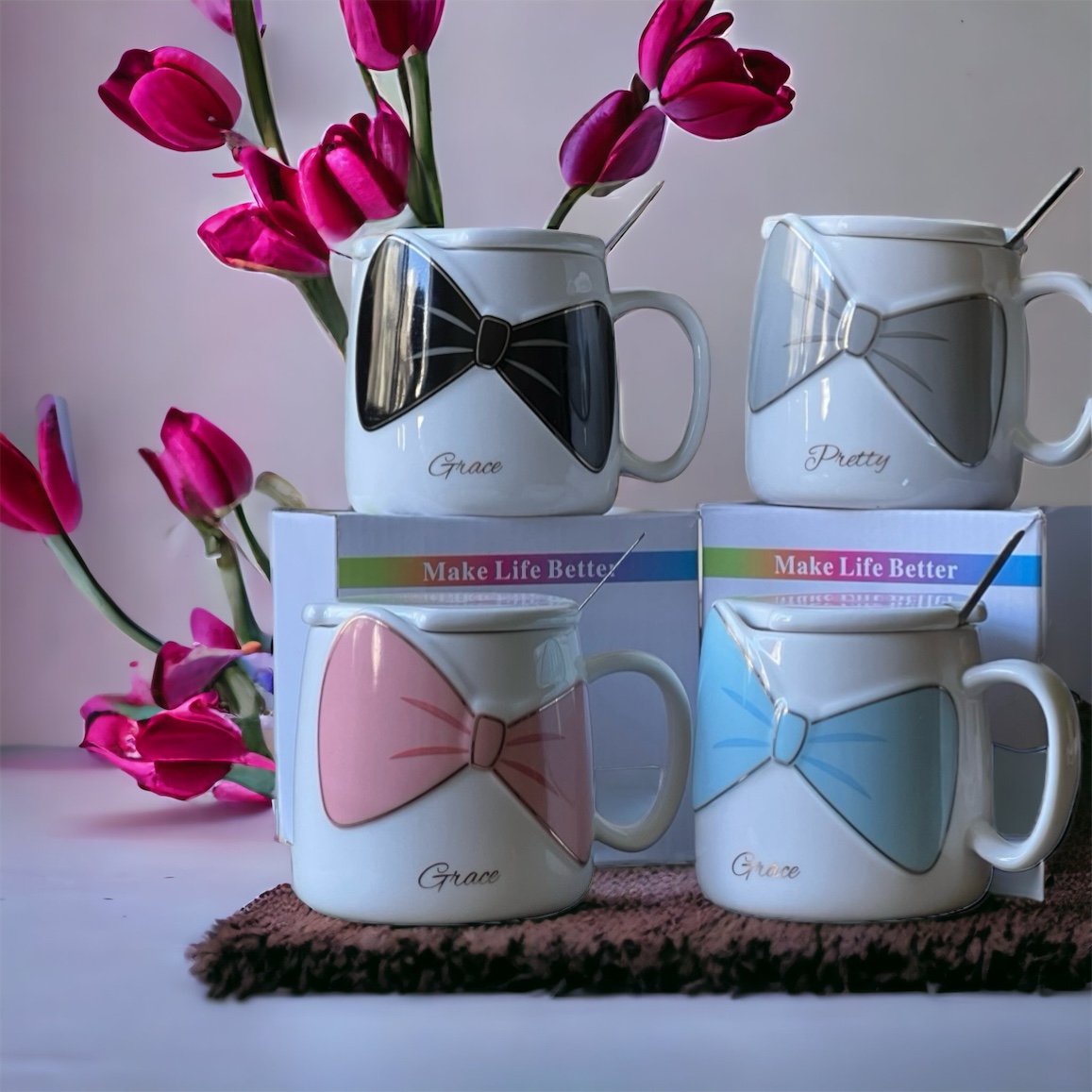 BOW TIE GRACE MUG